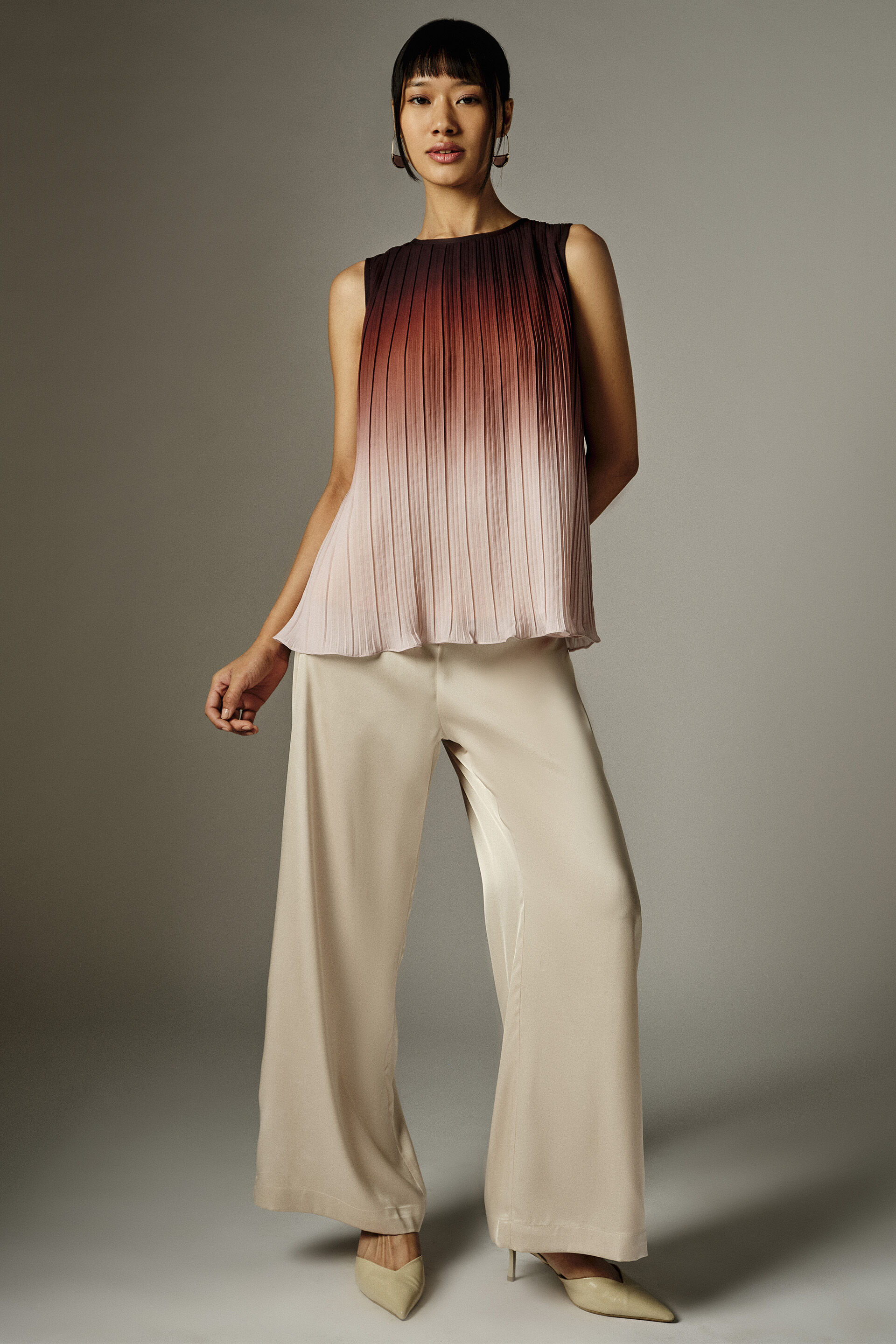 Zoa Brown Top, Brown, image 2